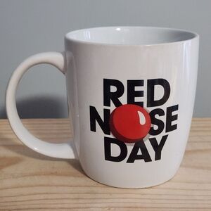 Red Nose Day Double-Sided Ceramic Mug Comic Relief Awareness 90s